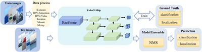 Lightweight object detection algorithm based on YOLOv5 for unmanned surface vehicles